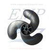 Elica 7 1/4 x 4 1/2 Johnson, Evinrude Plastica 0125990
