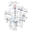 O-ring piede johnson, Evinrude, OMC 0313175