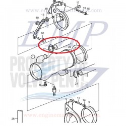 Manicotto acqua Volvo Penta 3581469