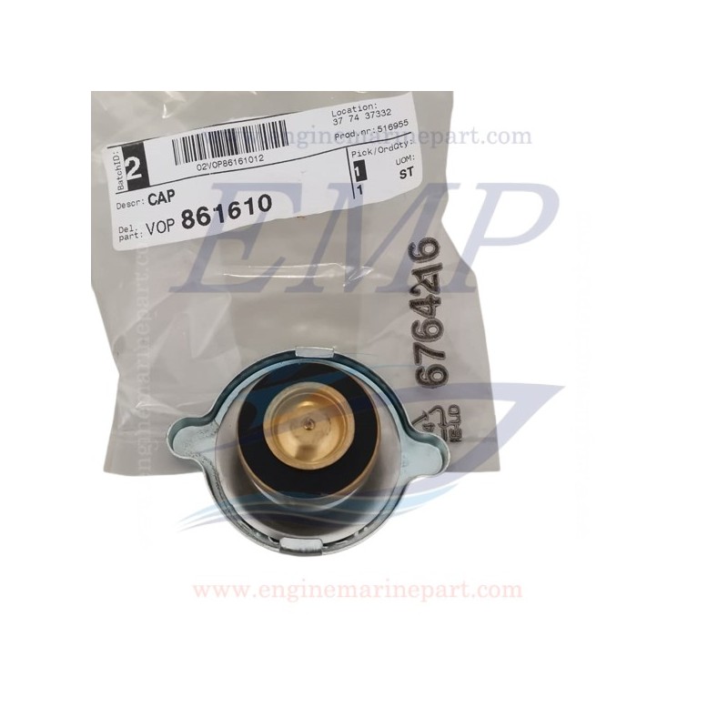 Tappo vaschetta refrigerante Volvo Penta 861610