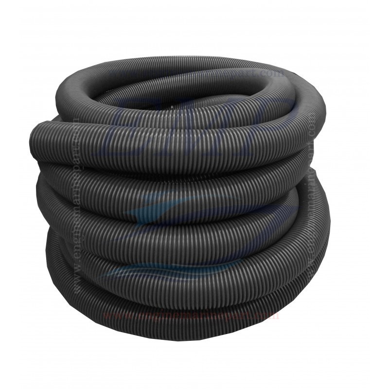 Tubo in PVC nero spiralato passaggio cavi motore