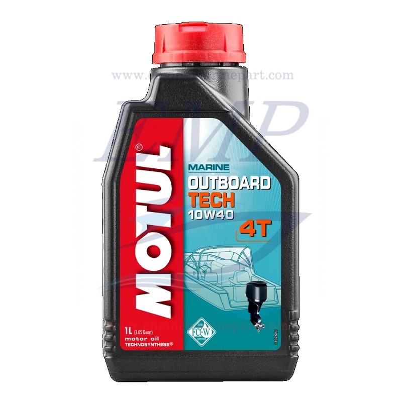 Olio Motul per motori fuoribordo 4T SAE 10W-40 SINTETICO 1lt