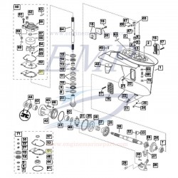 Girante Johnson, Evinrude 5008968