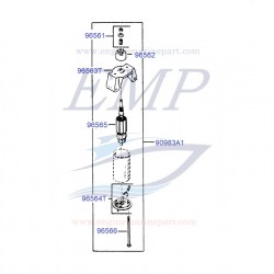 Motorino avviamento Mercury, Mariner  EMP 8M0033984