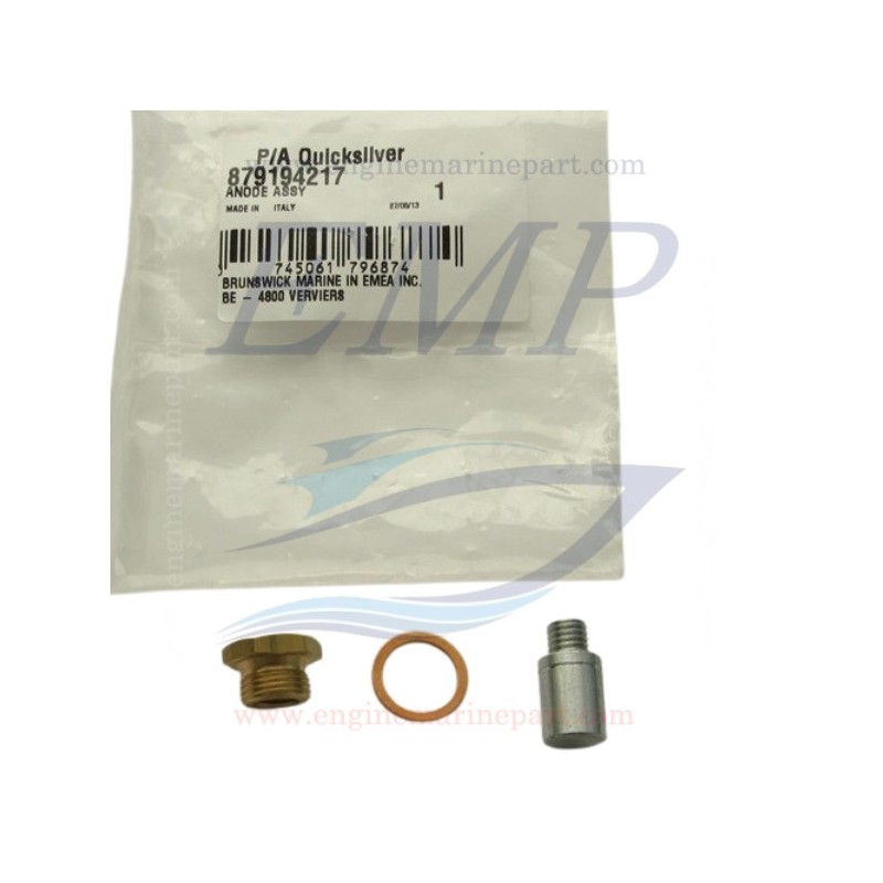 Anodo interno motore Mercruiser 879194217