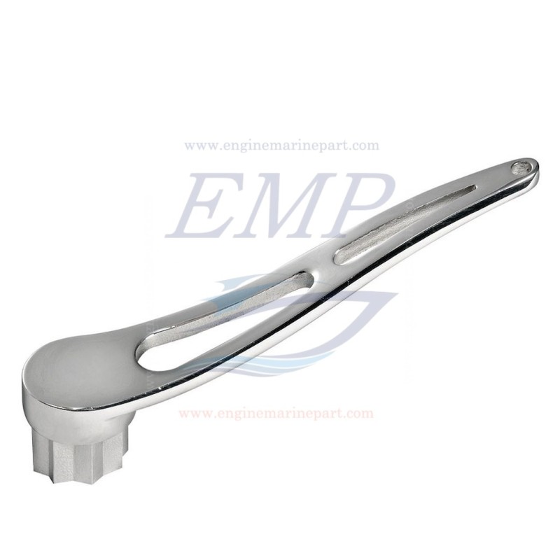 Chiave per tappo imbarco stellare tipo winch in acciaio inox