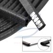 Guarnizione profilato in PVC colore nero