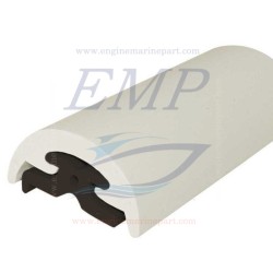 Bottazzo parabordo radial da 65mm in PVC colore  Bianco