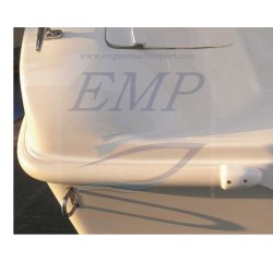 Bottazzo parabordo radial da 65mm in PVC colore  Bianco