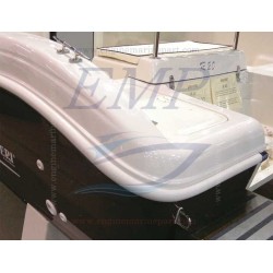 Bottazzo parabordo radial da 65mm in PVC colore  Bianco