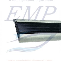 Profilo bottazzo parabordo PVC colore Nero