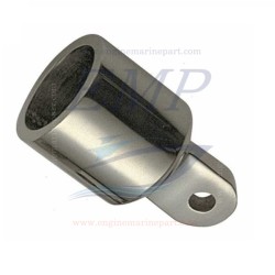 Terminale in microfusione inox 316 per tubo dia 25mm