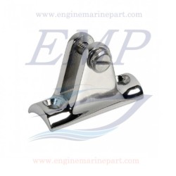 Basetta per tubolare a forcella in microfusione inox 316