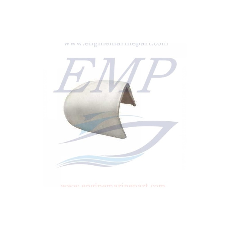 Terminale bottazzo parabordo colore bianco