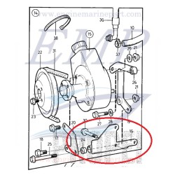 Staffa pompa idroguida Volvo Penta 855273