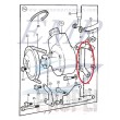 Staffa tirante pompa idroguida Volvo Penta 855275