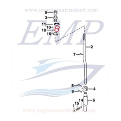 O-Ring asta cambio Johnson, Evinrude 5031260