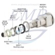 Boccola spinotto sterzo Mercruiser 983571