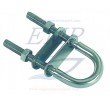 Cavallotto ad U Inox 316 filetto 12 mm
