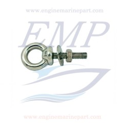 Golfare INOX aisi 316 m8 con rondella e dado