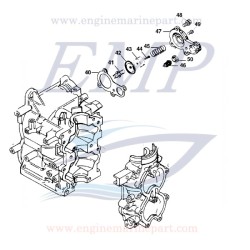 Coperchio termostato Mercury 8M0036859