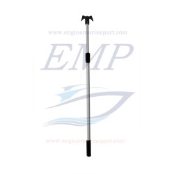 Mezzo marinaio telescopico all. grigio lunghezza 95-155 cm