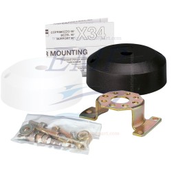 Coprimozzo nero 90 gradi X34 per timoneria meccanica Ultraflex