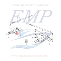 Tubo idraulico trim Mercruiser 999031, 864959