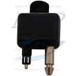 Raccordo per serbatoio carburante maschio da 1/4  Johnson, Evinrude