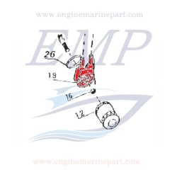 Scambiatore di calore acqua /olio  cc FNM 2.019.006.1