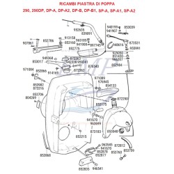 Kit tenuta Ingranaggio sensore trim Volvo Penta 966207, 851430, 925050,