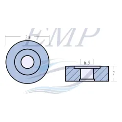 Anodo Mercury, Mariner 95271 / 823913, Q
