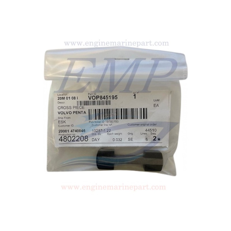 Parastrappi pompa acqua Volvo Penta 845195