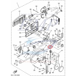 Pulsante trim Yamaha, Selva 703-82563-12, 703-82563-13