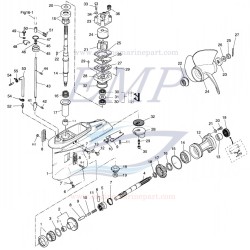Ricambi Piede M80A, M90A Nissan, Tohatsu