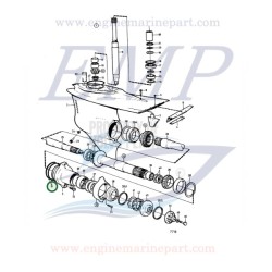 Kit revisione asse elica Volvo Penta 290DP, DP-A, DP-B1, DP-C, DP-D,