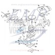 Kit riparazione carburatore OMC, Volvo Penta  EMP 0986796, 3854347