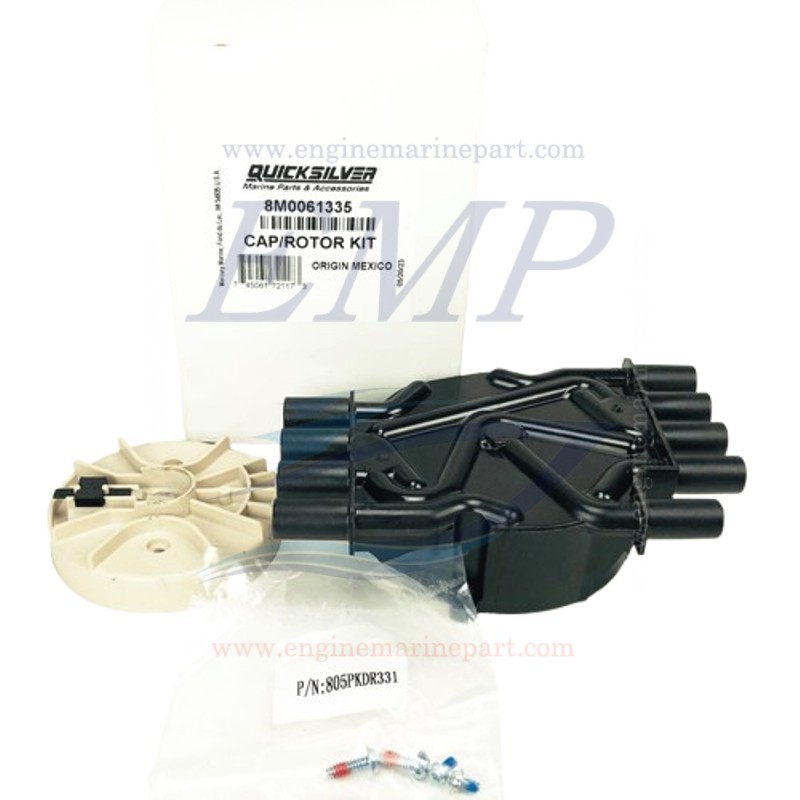 Kit calotta e spazzola Mercruiser 8M0060495, 8M0061335