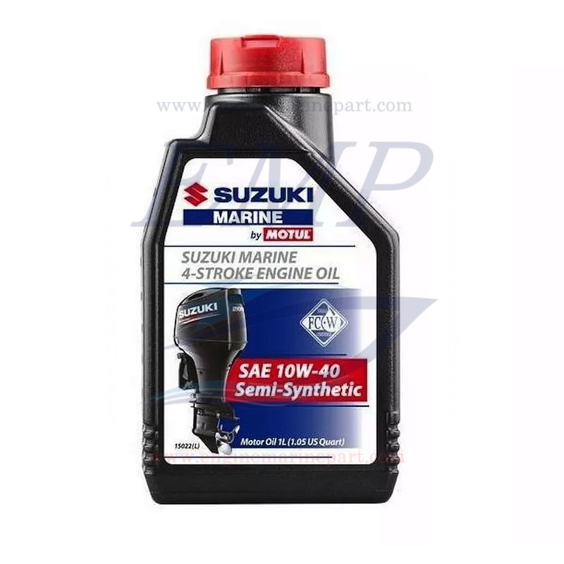 Olio Motul per motori fuoribordo 4T SAE 10W-40 semi sintetico1lt