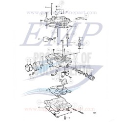 Kit riparazione caburatore Volvo Penta EMP 855889, 834985