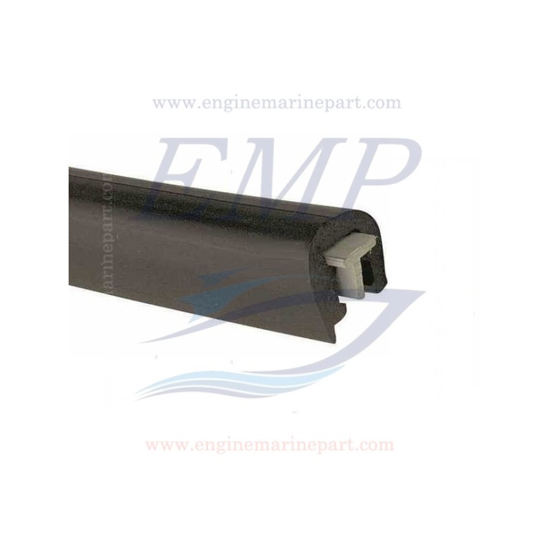 Bottazzo parabordo a T in PVC colore Nero
