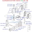 Guarnizioni motore Yamaha Marine 25B, 60F, 70B