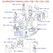 Guarnizioni motore Yamaha Marine 100A, 115B, 115C, 130A, Y130B