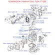Guarnizioni Yamaha Marine F20A, F25A, FT25B