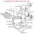 Gommino basamento 9.9D, 15D, Yamaha 682-44367-00