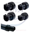 Attacco motore tubo spiralato Yamaha MAR-GRMMT-F1-50