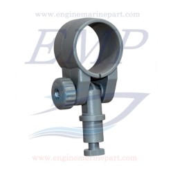 Scalmo a collare regolabile grigio incasso 15mm