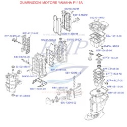 Guarnizioni Yamaha Marine F115A