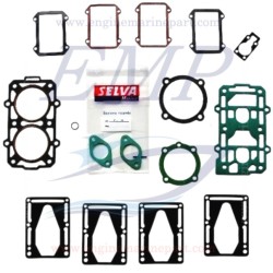 Kit guarnizioni motore 489cc 2 carb 2T Selva 1536411