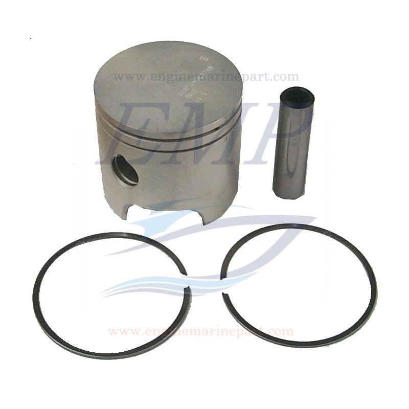 Pistone maggiorato 030 completo  Johnson, Evinrude EMP 5006665